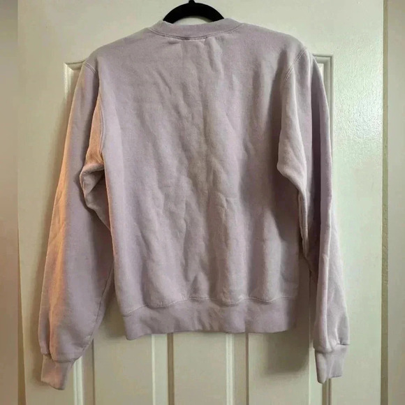 VTG Champion Myrtle Beach South Carolina Lilac Purple Sweatshirt Preppy Comfy - Picture 8 of 11